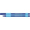 Golyóstoll, 0,3 mm, kupakos, SCHNEIDER "Slider Edge F", kék