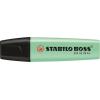 Szövegkiemelő, 2-5 mm, STABILO "BOSS original Pastel", menta