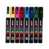 Dekormarker, 0,9-1,3 mm, UNI "Posca PC-3M", szürke
