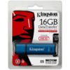Pendrive, 16GB, USB 3.0, vízálló, KINGSTON "DTVP30DM", kék