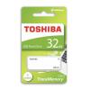 Pendrive, 32GB, USB 2.0, TOSHIBA "U203", fehér