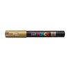 Dekormarker, 0,7-1,0 mm, UNI "Posca PC-1M", arany