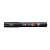 Dekormarker, 0,7-1,0 mm, UNI "Posca PC-1M", fekete