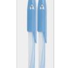 Golyóstoll, 0,3 mm, 2 db/bliszter, kupakos, FLEXOFFICE "Candee", kék