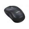 Egér, vezeték nélküli, optikai, USB, LOGITECH, "M220 Silent", fekete