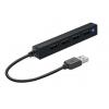 USB elosztó-HUB, 4 port, USB 2.0, SPEEDLINK "Snappy Slim" fekete