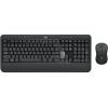Egér- és billentyűzet készlet, vezeték nélküli, USB, HUN, LOGITECH "MK540"