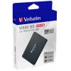 SSD (belső memória), 128GB, SATA 3, 430/560MB/s, VERBATIM "Vi550"