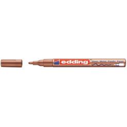 Lakkmarker, 1-2 mm, EDDING "751", vörösréz