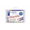 Kalligrafikus marker készlet, 2,0/3,5 mm, kétvégű, STAEDTLER "3005", 24 szín