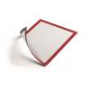 Infokeret, A4, mágneses, DURABLE "DURAFRAME® MAGNETIC", piros