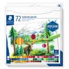Színes ceruza készlet, hatszögletű, STAEDTLER "146 C", 72 különböző szín