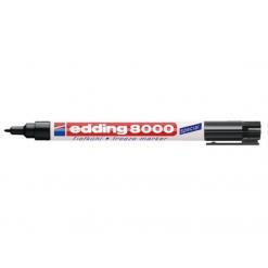 Alkoholos marker, 1 mm, kúpos, EDDING "8000 Freeze", fekete