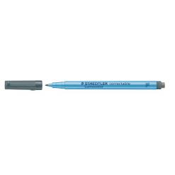 Alkoholmentes marker, OHP, 0,6 mm, STAEDTLER "Lumocolor® 305 F", fekete