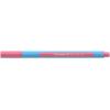 Golyóstoll, 0,7 mm, kupakos, SCHNEIDER "Slider Edge XB Pastel", flamingó