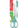 Olló, irodai, 17 cm, MAPED "Essentials Green", türkizkék