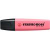 Szövegkiemelő, 2-5 mm, STABILO "BOSS original Pastel", cseresznyevirág