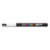 Dekormarker, 0,7 mm, UNI "Posca PC-1MR", fehér