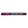 Dekormarker, 0,9-1,3 mm, UNI "Posca PC-3M", fukszia