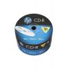 CD-R lemez, 700MB, 52x, 50 db, zsugor csomagolás, HP
