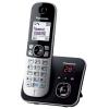 Telefon, vezeték nélküli, üzenetrögzítő, PANASONIC "KX-TG6821PDB", fekete
