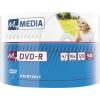 DVD-R lemez, nyomtatható, 4,7GB, 16x, 50 db, zsugor csomagolás, MYMEDIA