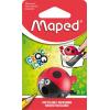 Hegyező, egylyukú, tartályos, MAPED "Croc Croc Easy", katica és bálna, vegyes formák