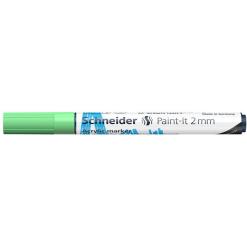 Dekormarker, akril, 2 mm, SCHNEIDER "Paint-It 310", pasztellzöld