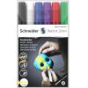 Dekormarker készlet, akril, 2 mm, SCHNEIDER "Paint-It 310", 6 különböző szín