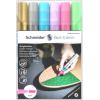 Dekormarker készlet, akril, 4 mm, SCHNEIDER "Paint-It 320", 6 különböző szín
