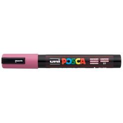 Dekormarker, 1,8-2,5 mm, UNI "Posca PC-5M", málna