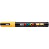 Dekormarker, 1,8-2,5 mm, UNI "Posca PC-5M", okker