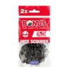 Inox fémsúroló, spirál, 2 db, BONUS