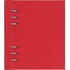 Tervező, naptár és füzet betéttel, A5, FILOFAX "Clipbook Classic", piros