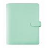 Kalendárium, gyűrűs, betétlapokkal, A5 méret, FILOFAX "Saffiano", menta