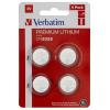 Gombelem, CR2025, 4 db, VERBATIM "Premium"