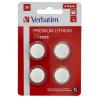 Gombelem, CR2032, 4 db, VERBATIM "Premium"
