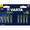 Elem, AAA mikro, 8 db, VARTA "Energy"