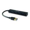 USB elosztó-HUB, 4 port, USB 3.2, EQUIP "Life"