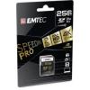 Memóriakártya, SDXC, 256GB, UHS-I/U3/V30, 95/85 MB/s, EMTEC "SpeedIN"