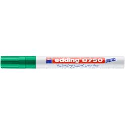 Lakkmarker, 2-4 mm, EDDING, "8750", zöld