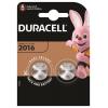 Gombelem, CR2016, 2 db, DURACELL