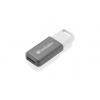 Pendrive, 128GB, USB 2.0, VERBATIM "Databar", szürke