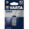 Elem, AAAA, LR61, 1,5V, 2 db, VARTA