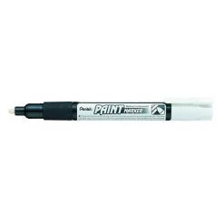 Lakkmarker, 2 mm, kúpos, PENTEL "MMP20", fehér