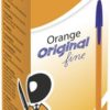 Golyóstoll, 0,3 mm, kupakos, BIC "Orange Original Fine", kék