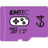 Memóriakártya, microSD, 64GB, UHS-I/U3/V30/A1, EMTEC "Gaming"