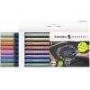 Metálfényű rollertoll készlet, 0,4 mm, SCHNEIDER "Paint-It 050" 8 különböző szín