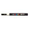 Dekormarker, 0,9-1,3 mm, UNI "Posca PC-3M", elefántcsont