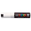 Dekormarker, 4,5-5,5 mm, UNI "Posca PC-7M", fehér